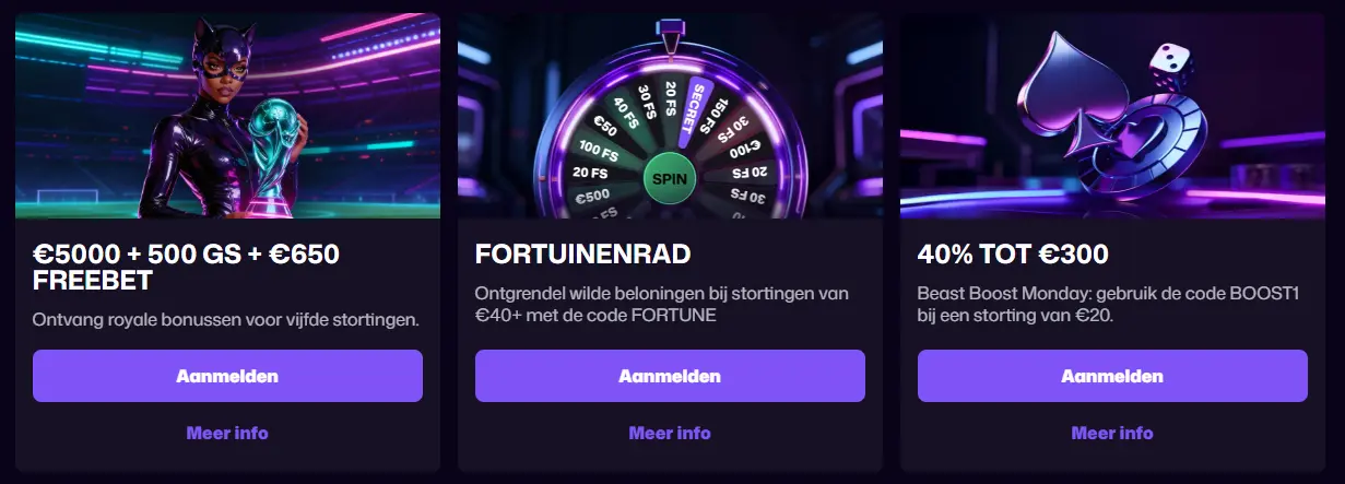 WinBeast Promoties